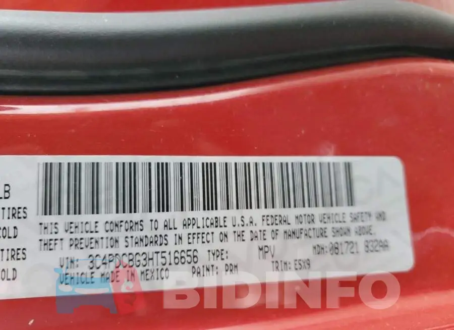 3C4PDCBG3HT516656 Photo# 13