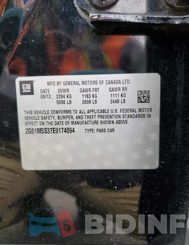 2G61M5S37E9174094 Photo# 12