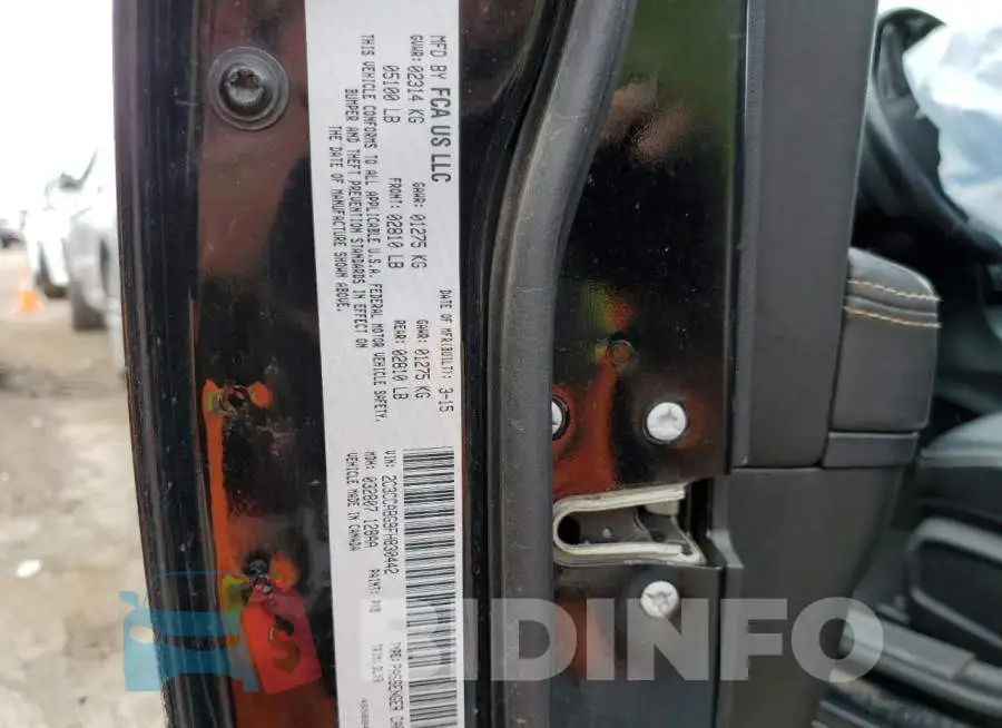 2C3CCABG9FH830442 Photo# 12