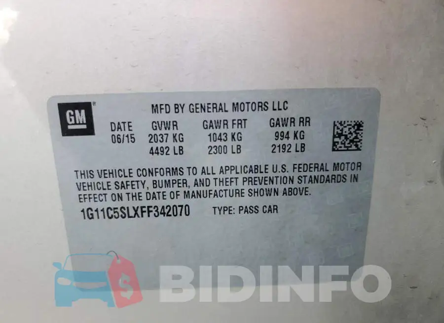 1G11C5SLXFF342070 Photo# 10