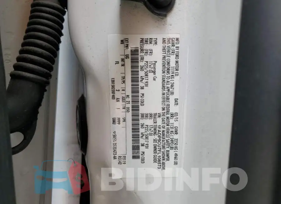 1FADP5CU7FL108573 Photo# 12