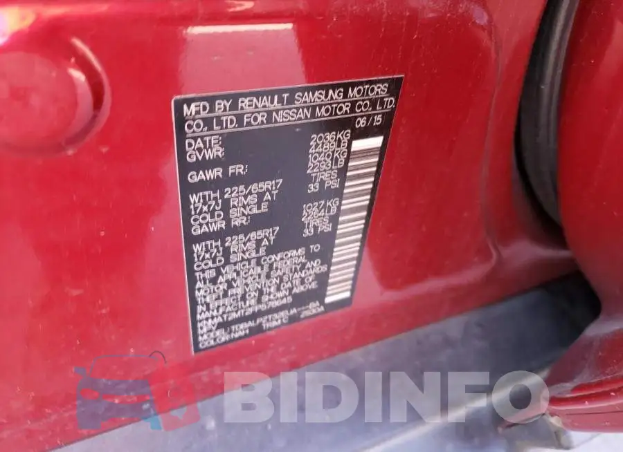 KNMAT2MT2FP578645 Photo# 12