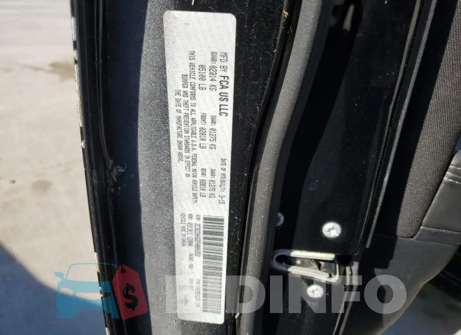 2C3CDXHG2FH800352 Photo# 12