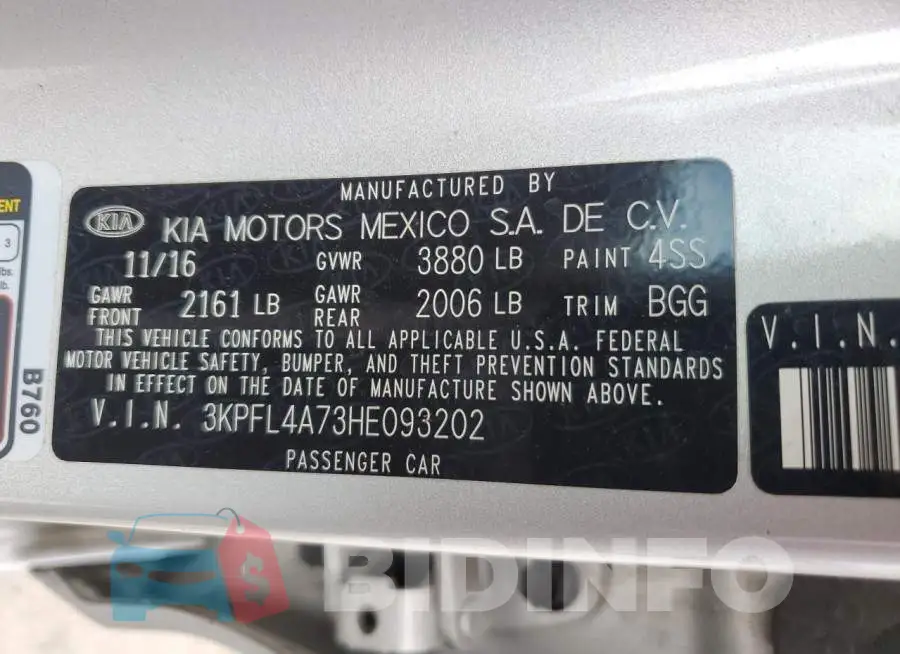3KPFL4A73HE093202 Photo# 12