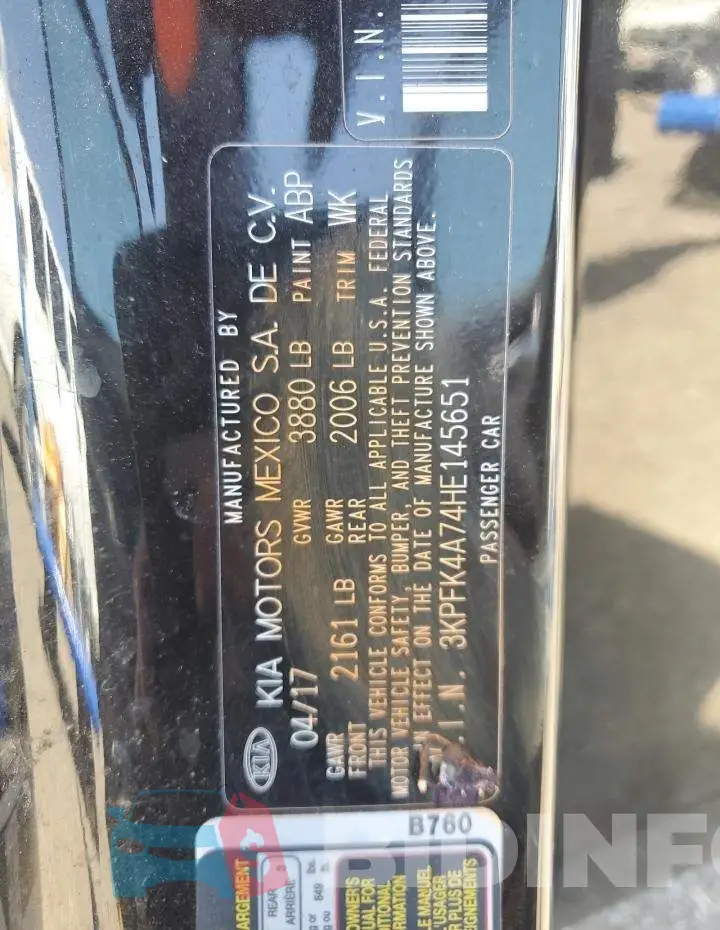 3KPFK4A74HE145651 Photo# 12