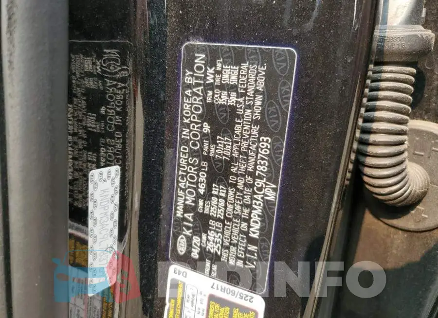 KNDPM3AC9L7837693 Photo# 12