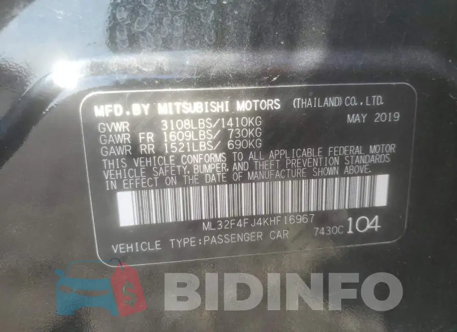 ML32F4FJ4KHF16967 Photo# 13