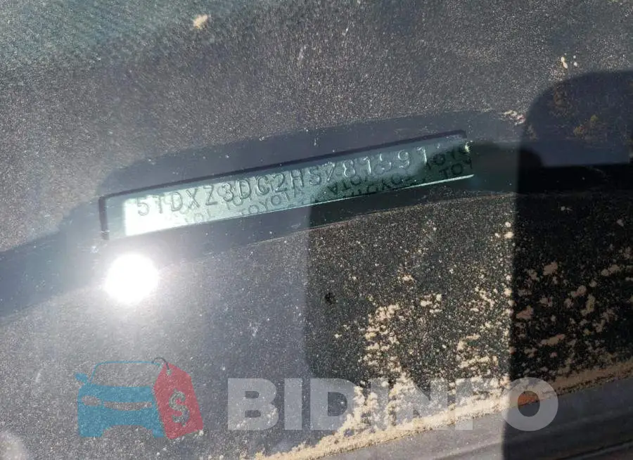 5TDXZ3DC2HS781591 Photo# 13