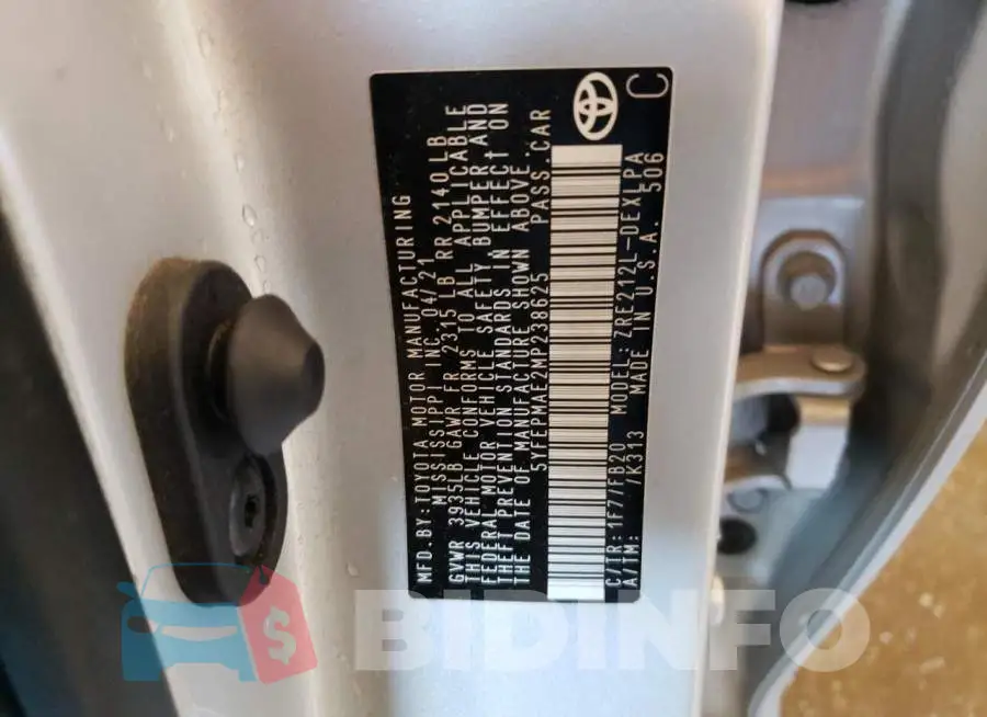 5YFEPMAE2MP238625 Photo# 12