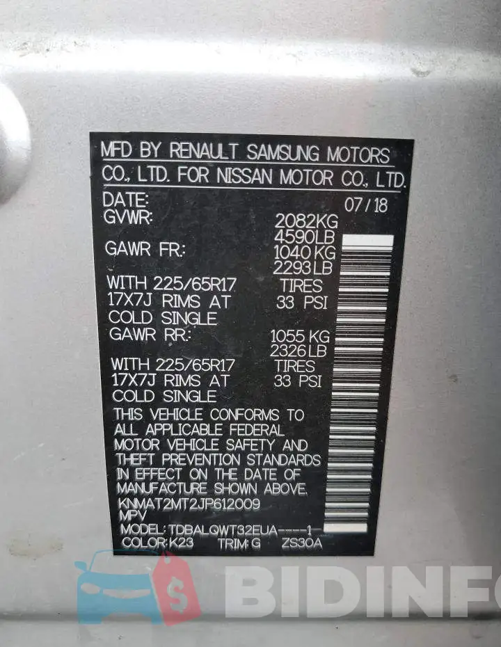 KNMAT2MT2JP612009 Photo# 13