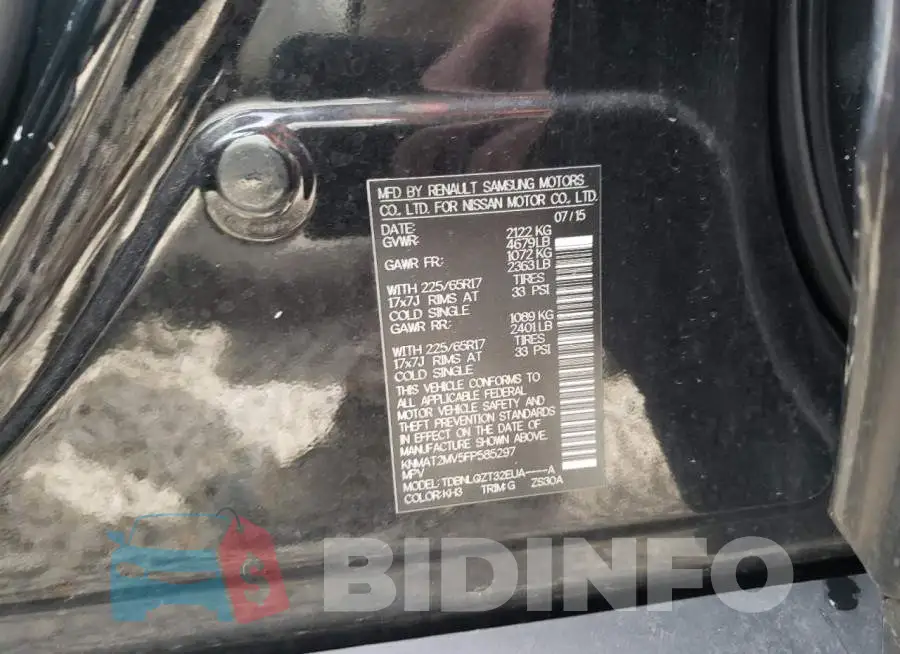 KNMAT2MV5FP585297 Photo# 12