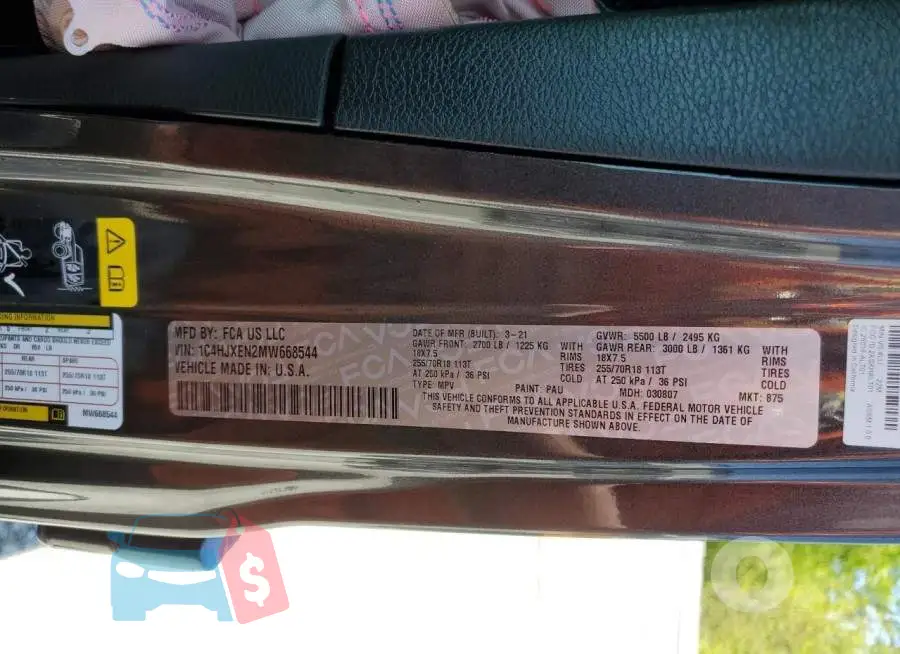 1C4HJXEN2MW668544 Photo# 13