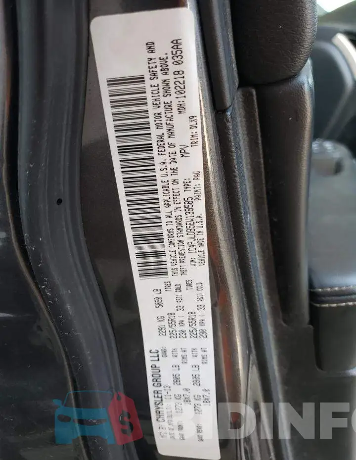 1C4PJLDB5EW139585 Photo# 14