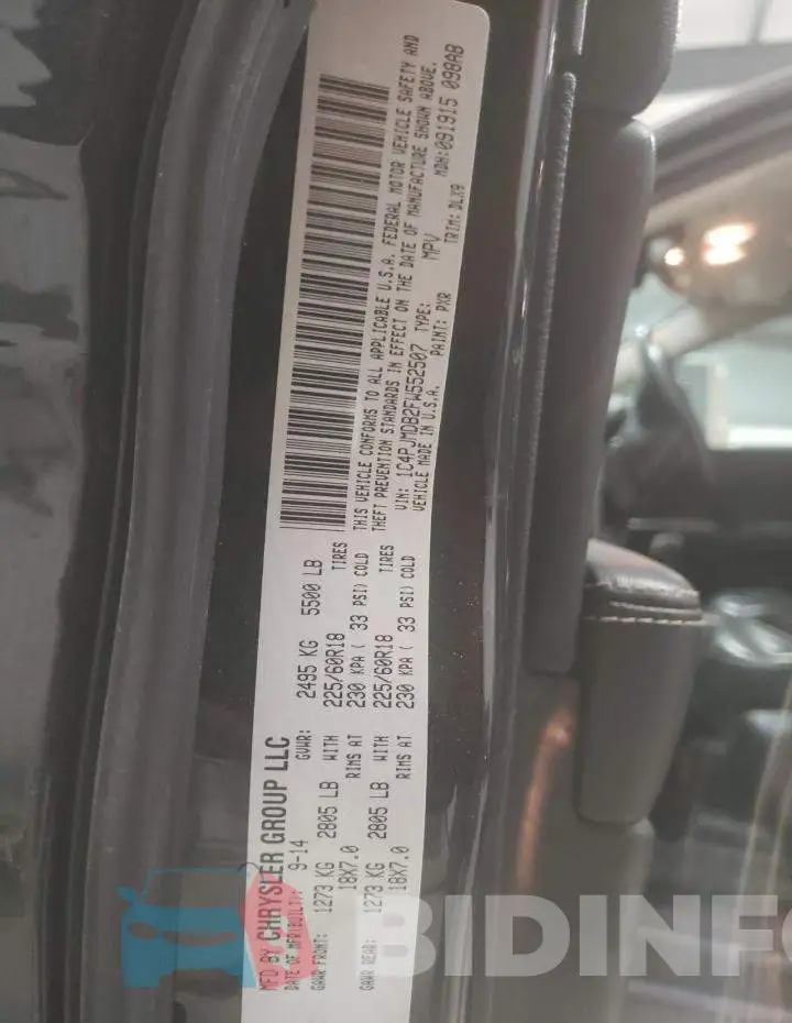 1C4PJMDB2FW552507 Photo# 13