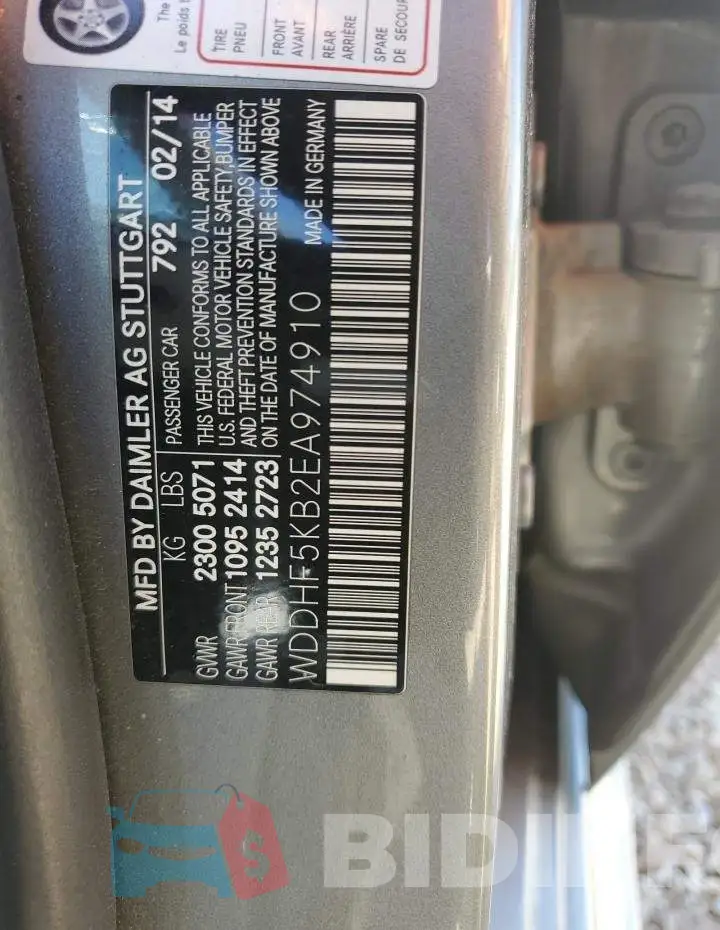 WDDHF5KB2EA974910 Photo# 12