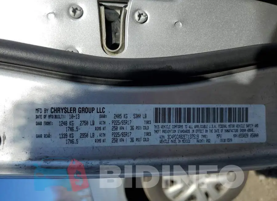 3C4PDCAB2ET137519 Photo# 13