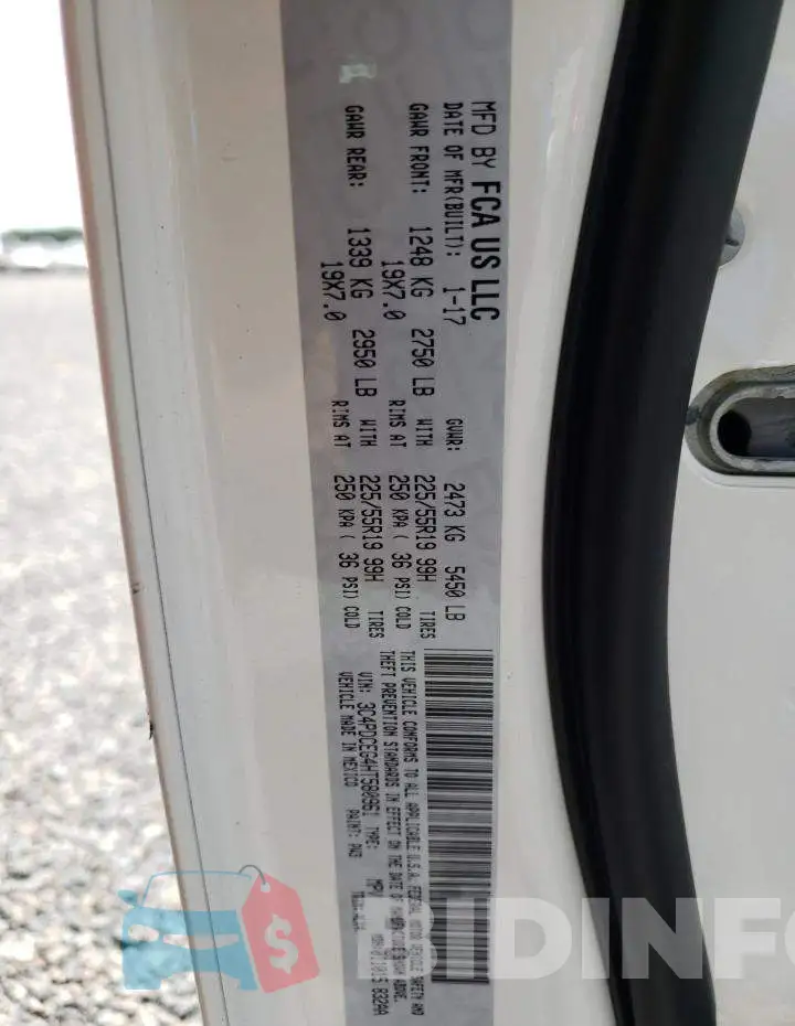 3C4PDCEG4HT580961 Photo# 13