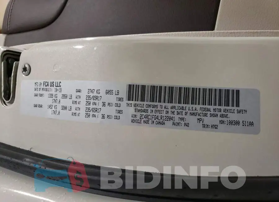 2C4RC1FG4LR122041 Photo# 13