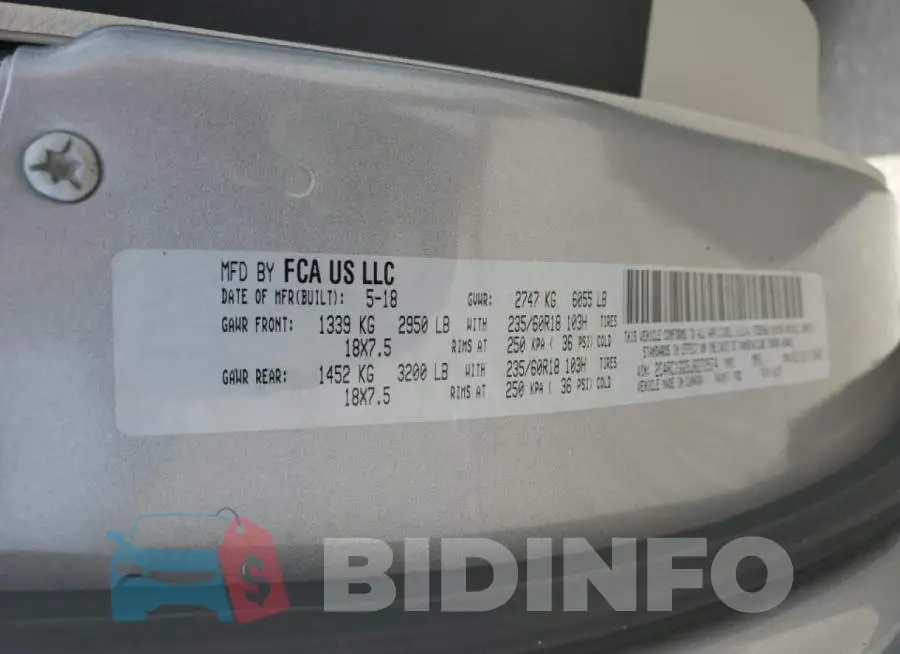 2C4RC1GG5JR272574 Photo# 14