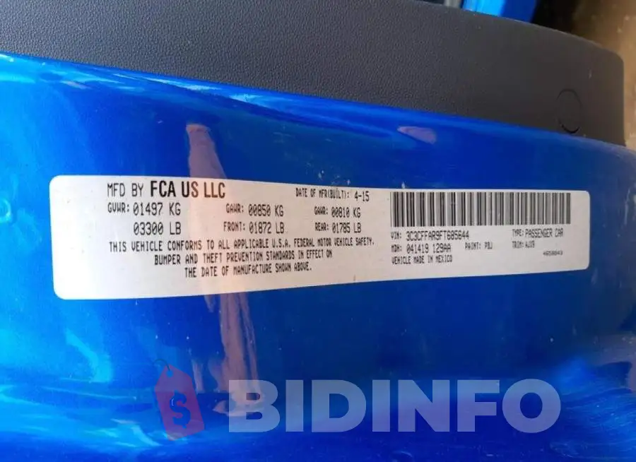 3C3CFFAR9FT685644 Photo# 10