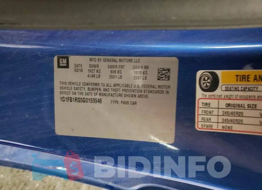 1G1FB1RS5G0150946 Photo# 12