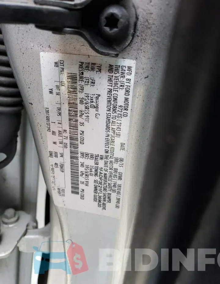1FADP3E21FL369620 Photo# 13