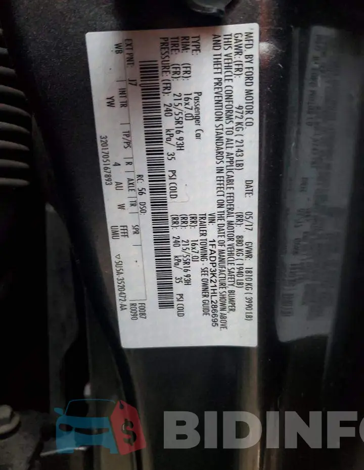 1FADP3K21HL286695 Photo# 13
