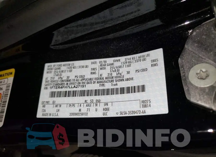 1FTER4FH7LLA27151 Photo# 12