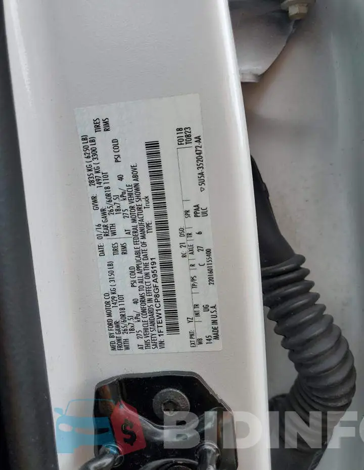 1FTEW1CP8GFA95191 Photo# 13