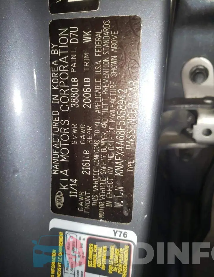 KNAFX4A68F5358942 Photo# 12