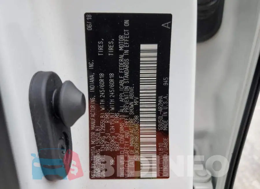 5TDKZRFH8JS546298 Photo# 13