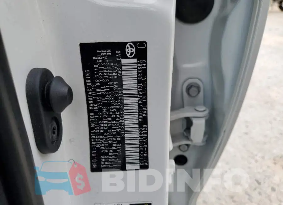 5YFS4RCE6LP033197 Photo# 12