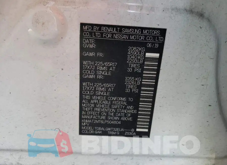 KNMAT2MT6LP504804 Photo# 13