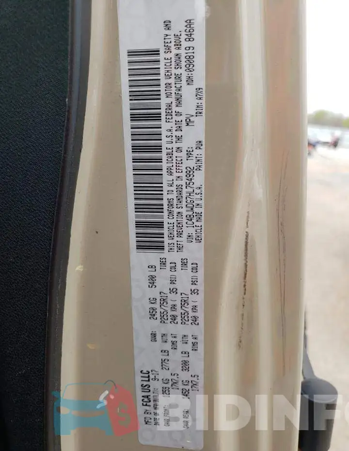 1C4BJWDG7HL754992 Photo# 12