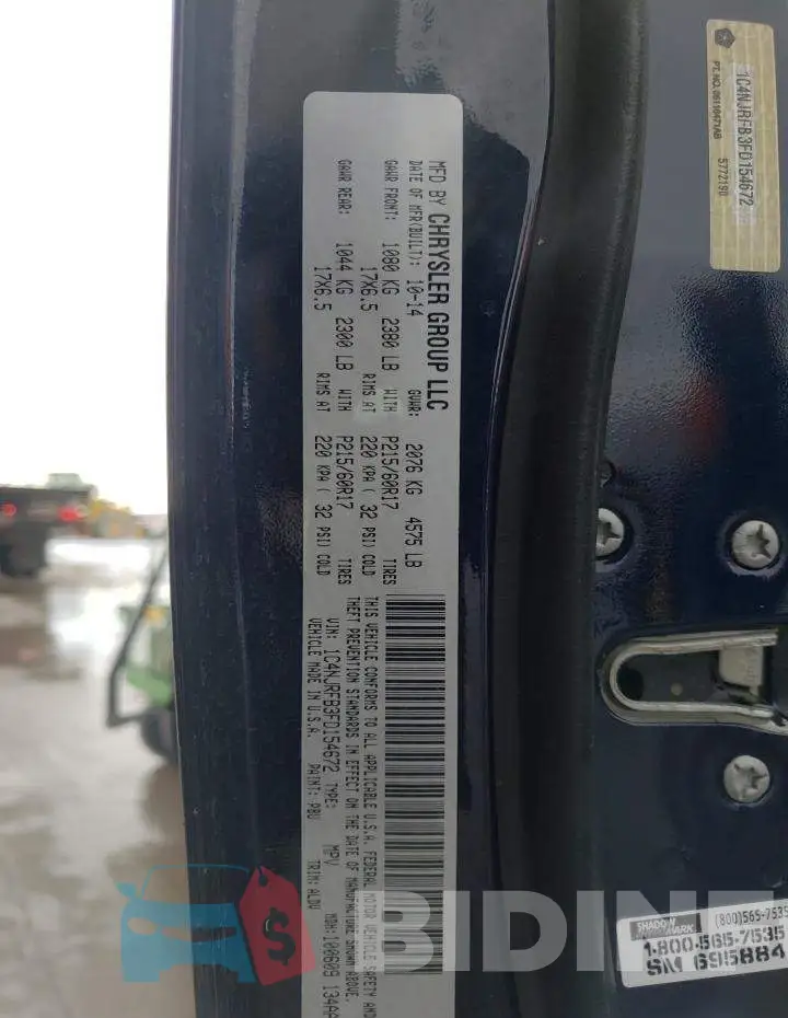 1C4NJRFB3FD154672 Photo# 13