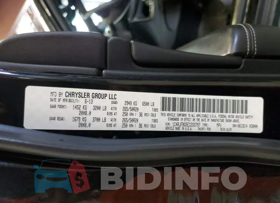 1C4RJFBG5EC233797 Photo# 13