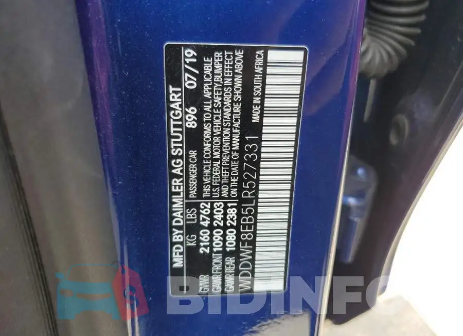 WDDWF8EB5LR527331 Photo# 12