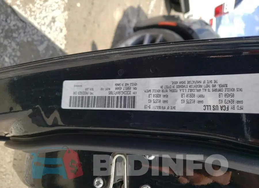 2C3CDXGJ6KH717885 Photo# 12