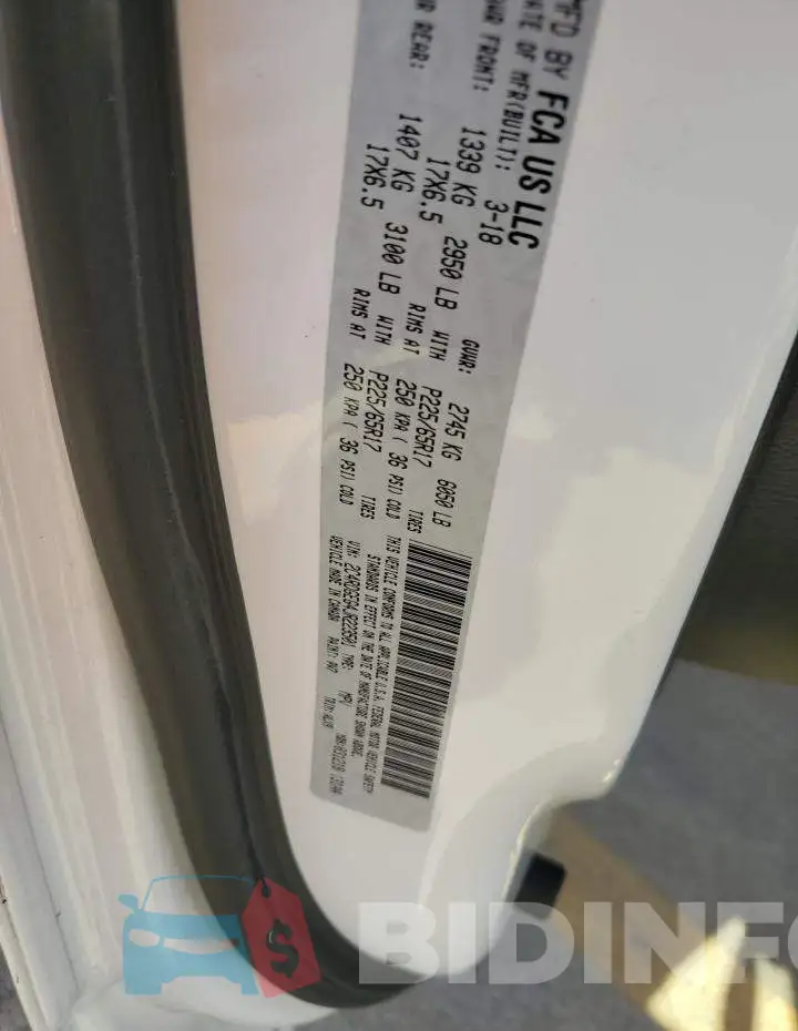 2C4RDGEG4JR223501 Photo# 13
