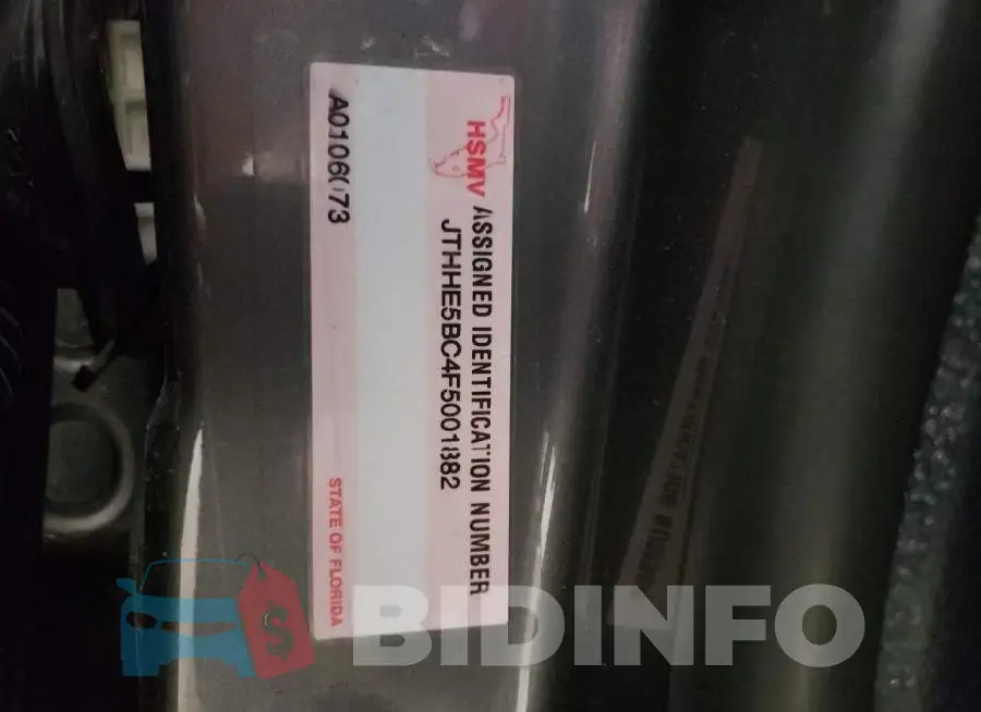 JTHHE5BC4F5001882 Photo# 12