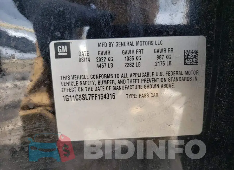 1G11C5SL7FF154316 Photo# 13