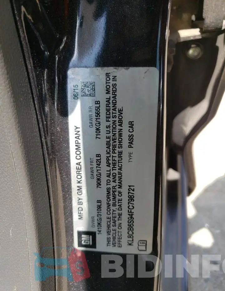 KL8CB6S94FC798721 Photo# 12