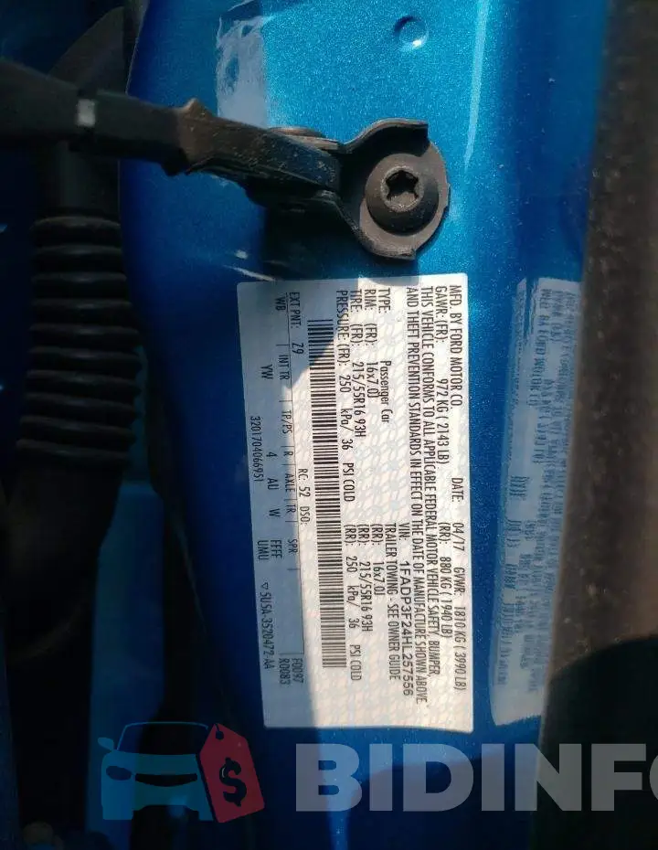 1FADP3F24HL257556 Photo# 12