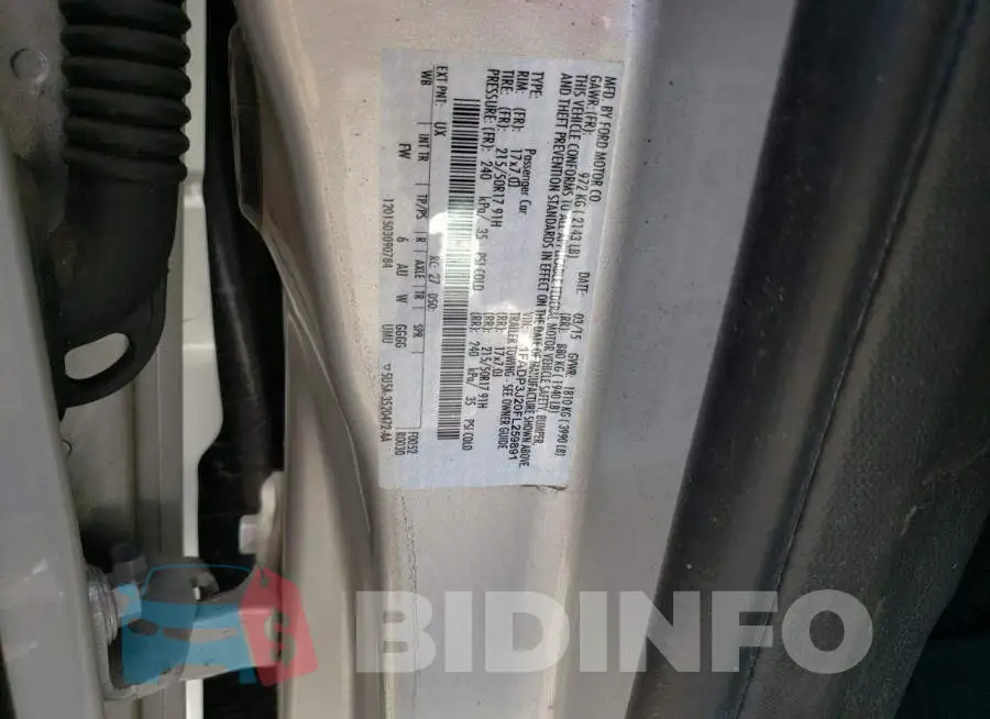 1FADP3J20FL259891 Photo# 12