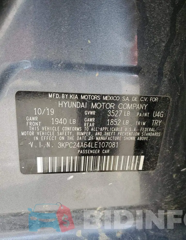 3KPC24A64LE107081 Photo# 12