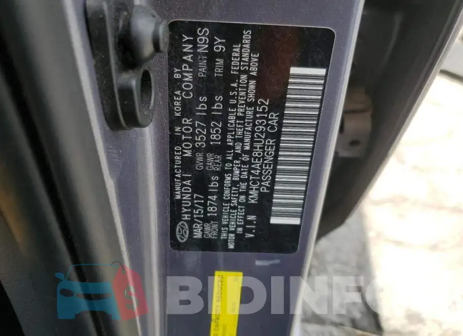KMHCT4AE8HU293152 Photo# 12