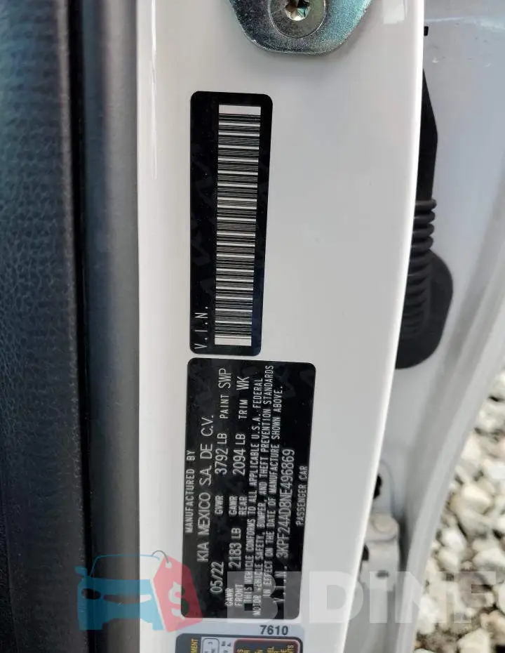 3KPF24AD8NE496869 Photo# 12