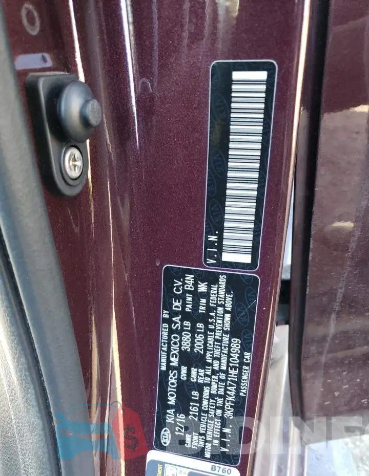 3KPFK4A71HE104989 Photo# 12