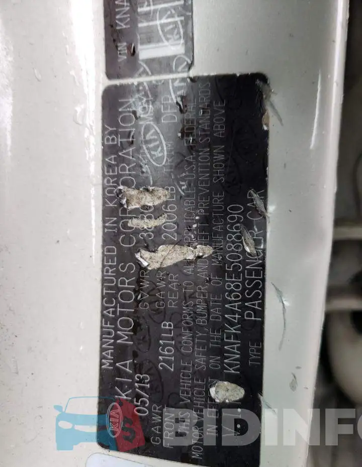 KNAFK4A68E5088690 Photo# 12