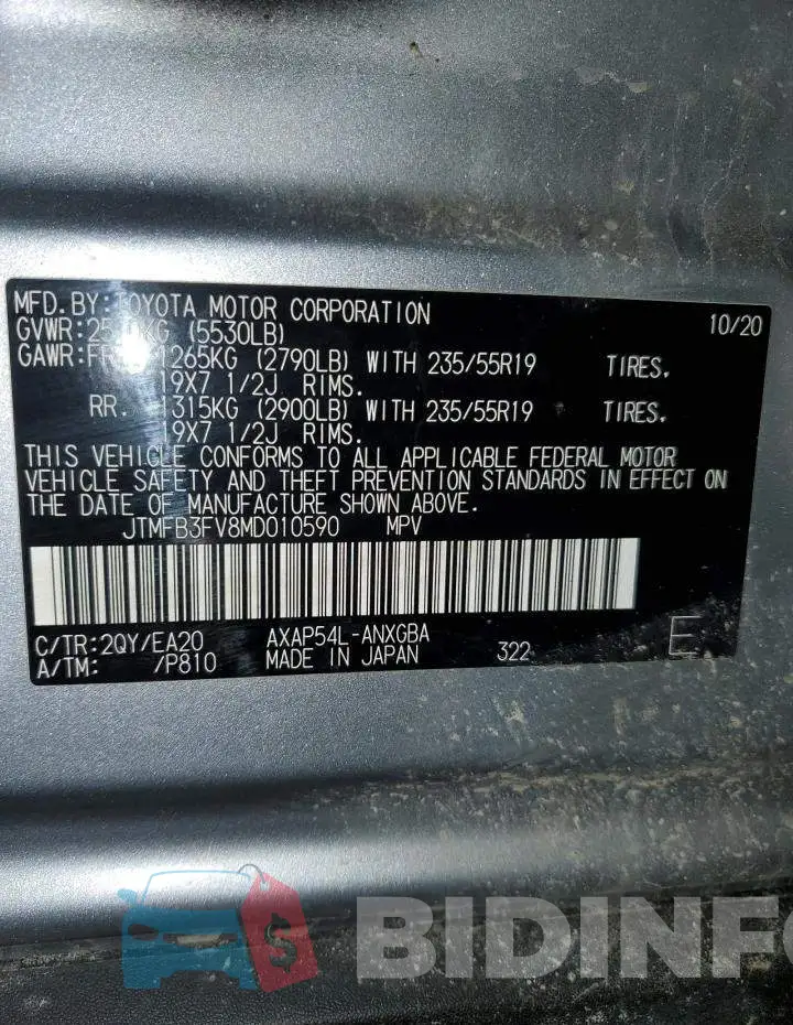 JTMFB3FV8MD010590 Photo# 14